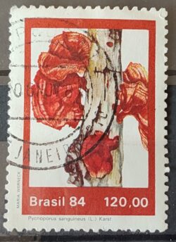 C 1418 Selo Fungos Reino Fungi 1984 Circulado 1