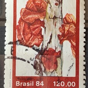C 1418 Selo Fungos Reino Fungi 1984 Circulado 2