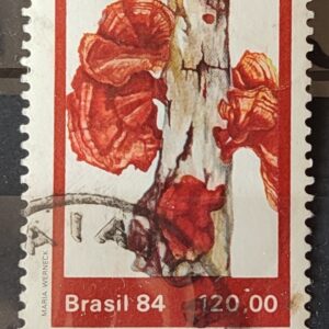 C 1418 Selo Fungos Reino Fungi 1984 Circulado 3