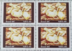 C 1420 Selo Fungos Reino Fungi 1984 Quadra