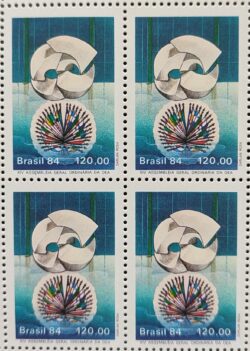 C 1424 Selo Assembleia Organizacao dos Estados Americanos Politica Economia 1984 Quadra