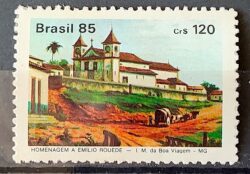 C 1438 Selo Emilio Roude Pintor Arte 1985