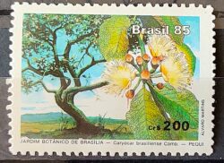 C 1441 Selo Jardim Botanico Brasilia Flora 1985
