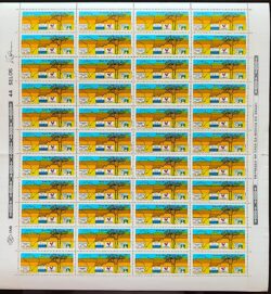 C 1443 Selo Programa Nacional do Clima Mapa 1985 Folha