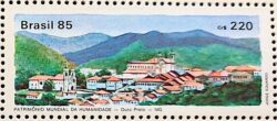 C 1447 Selo Patrimonio Mundial da Humanidade Ouro Preto 1985