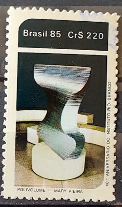 C 1450 Selo 40 Anos Instituto Rio Branco Diplomacia 1985 Circulado 1