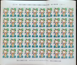 C 1469 Selo Ano Internacional da Juventude Jovem 1985 Folha