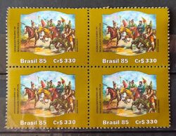 C 1481 Selo 150 Anos Revolucao Farroupilha Militar 1985 Quadra