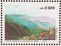 C 1483 Selo Aparados da Serra Paisagem Meio Ambiente 1985