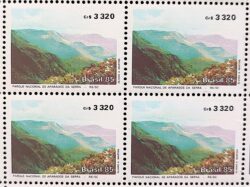 C 1483 Selo Aparados da Serra Paisagem Meio Ambiente 1985 Quadra
