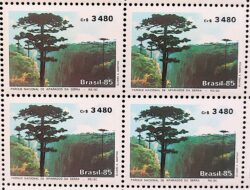 C 1484 Selo Aparados da Serra Paisagem Meio Ambiente 1985 Quadra