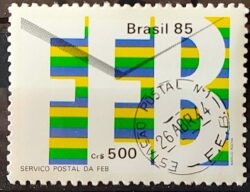 C 1486 Selo Servico Postal Forca Expedicionaria Brasileira Militar 1985