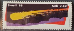 C 1507 Selo Cometa Halley Astronomia 1986