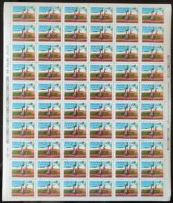 C 1508 Selo Estacao Antartica Comandante Ferraz Bandeira 1986 Folha