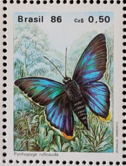 C 1512 Selo Fauna Borboleta 1986