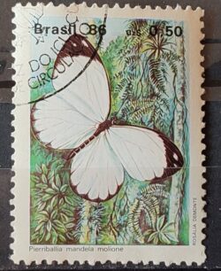 C 1513 Selo Fauna Borboleta 1986 Circulado 1