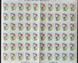 C 1540 Selo Trajes e Uniformes de Militar Aeronautica Aviao 1986 Folha