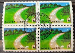 C 1570 Selo Natal Religiao Campo 1987 Quadra CBC PE