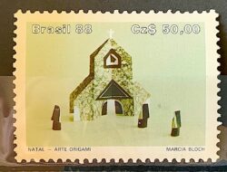 C 1603 Selo Natal Religiao Igreja 1988 1