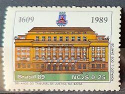 C 1619 Selo 380 Anos Tribunal de Justica da Bahia Direito 1989