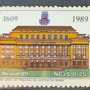 C 1619 Selo 380 Anos Tribunal de Justica da Bahia Direito 1989