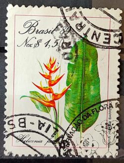 C 1633 Selo Preservacao da Flora Meio Ambiente 1989 Circulado 2