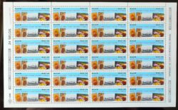 C 1643 Selo Ano Internacional da Fotografia Arte 1989 Folha