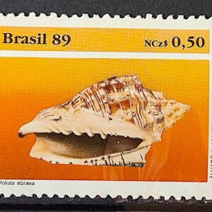C 1645 Selo Fauna Brasileira Molusco 1989