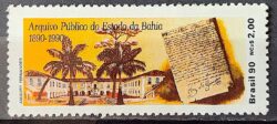 C 1664 Selo Arquivo Publico do Estado da Bahia Literatura 1990