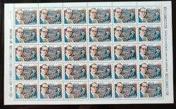 C 1673 Selo 100 Anos Lindolfo Collor Politica Jornalismo 1990 Folha