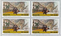 C 1686 Selo 100 Anos Servico Geografico do Exercito Militar Geografia Mapa 1990 Quadra