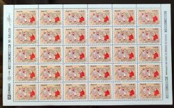 C 1745 Selo Folclore na Baixada Santista Leonardo Mota Musica 1991 Folha