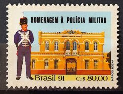 C 1770 Selo Policia Militar Seguranca 1991