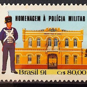 C 1770 Selo Policia Militar Seguranca 1991