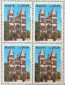 C 1771 Selo Arquitetura Religiosa Igreja 1992 Quadra