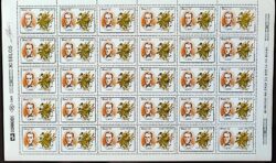 C 1794 Selo Expedicao Longsdorff Meio Ambiente Florence Flora 1992 Folha