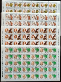 C 1794 Selo Expedicao Longsdorff Meio Ambiente Florence Flora 1992 Folha Serie Completa