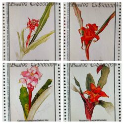 C 1805 Selo Conferencia Meio Ambiente Mata Atlantica Margaret 1992 Serie Completa