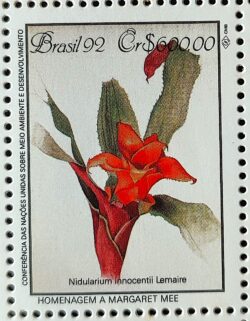 C 1805 Selo Conferencia Meio Ambiente Mata Atlantica Margaret 1992 Serie Completa