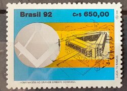 C 1817 Selo Grande Oriente do Brasil Maconaria 1992
