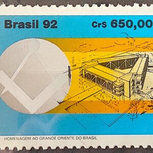C 1817 Selo Grande Oriente do Brasil Maconaria 1992