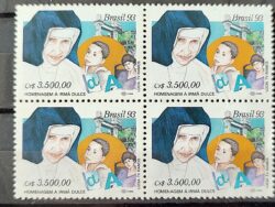 C 1829 Selo Irma Dulce Religiao Elevador Lacerda Bahia Crianca Educacao 1993 Quadra