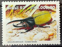 C 1840 Selo Fauna Meio Ambiente Inseto Besouro 1993