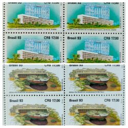 C 1859 Selo Escola de Engenharia USP Politecnica e UFRJ Educacao Ciencia 1993 Serie Completa Quadra