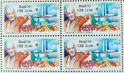 C 1863 Selo Ulysses Guimaraes Politica Brasilia Congresso Nacional 1993 Quadra