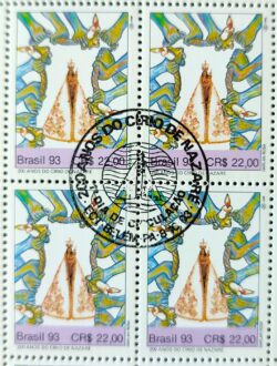 C 1864 Selo 200 Anos do Cirio de Nazare Religiao Belem Para 1993 CBC PA