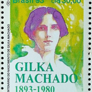 C 1871 Selo Dia do Livro Literatura Gilka Machado Mulher 1993