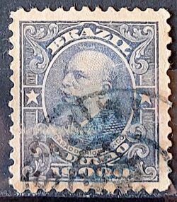 Selo Regular Cod RHM 148 Alegoria Republicana Barao do Rio Branco Diplomacia 1915 Circulado 7