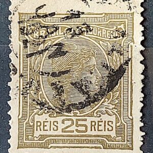 Selo Regular Cod RHM 156 Alegoria Republicana 1918 Circulado 4