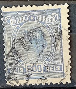 Selo Regular Cod RHM 160 Alegoria Republicana 1918 Circulado 6